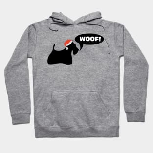 Woof Christmas Hoodie